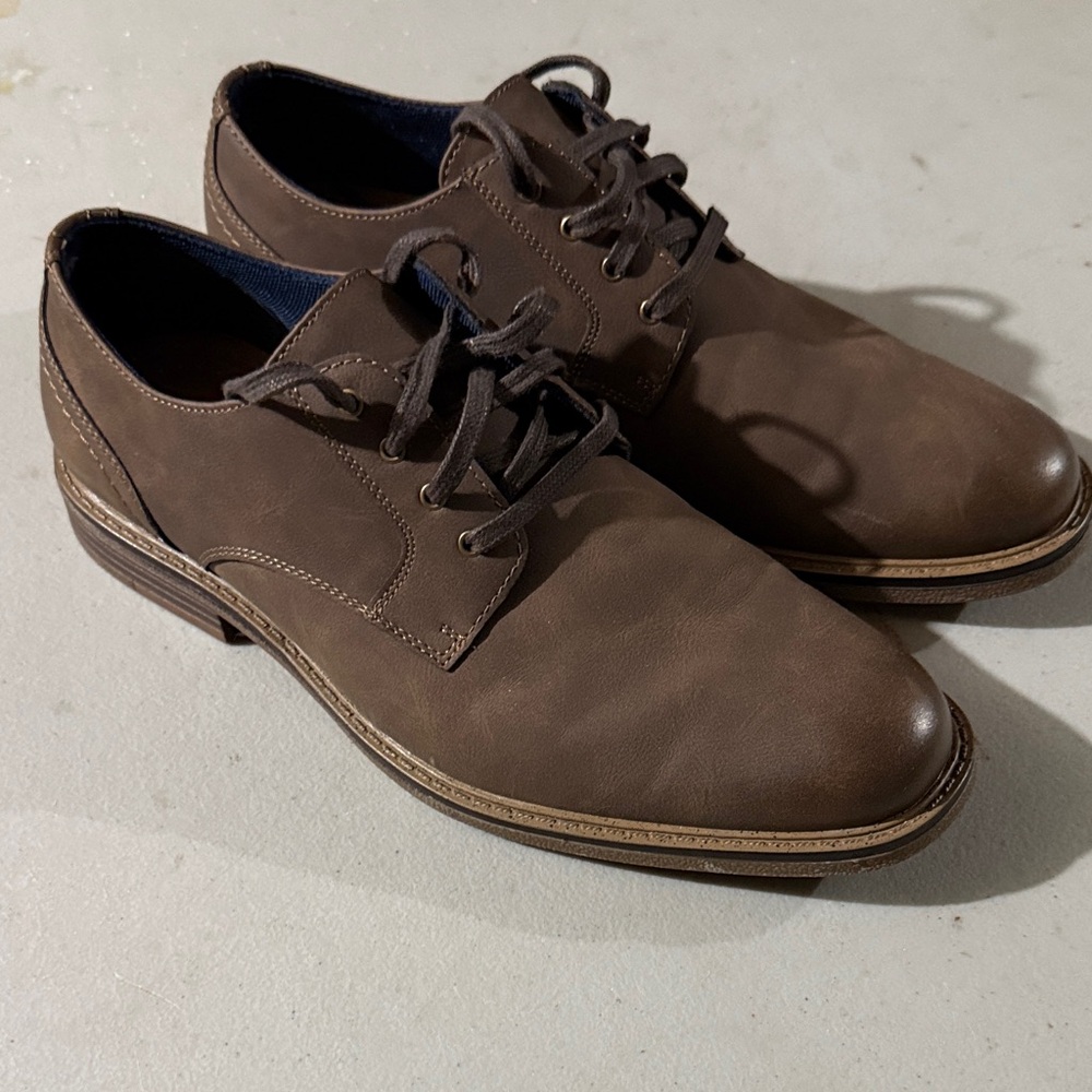 Dockers Brown Leather Oxfords